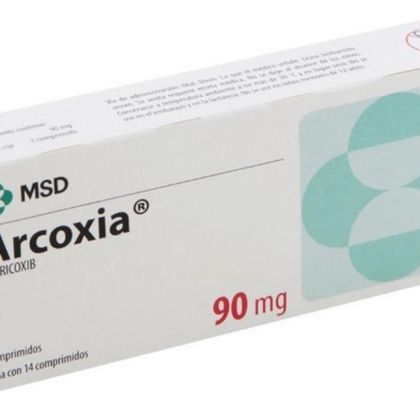 ARCOXIA 90 MG 14 TABLETAS (3%+)(A)(PAE)