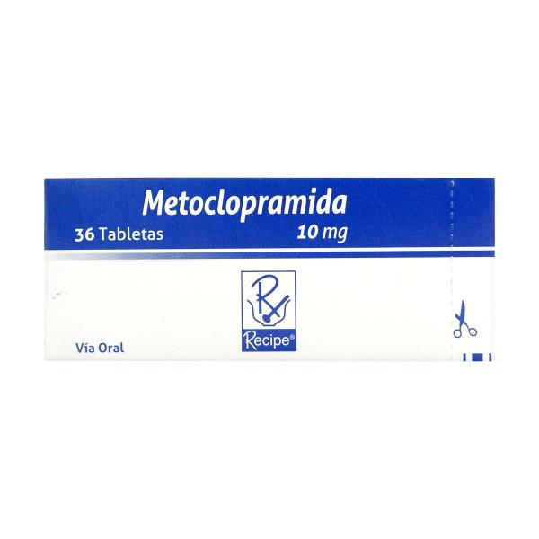 METOCLOPRAMIDA 10 MG 36 TABLETAS RC