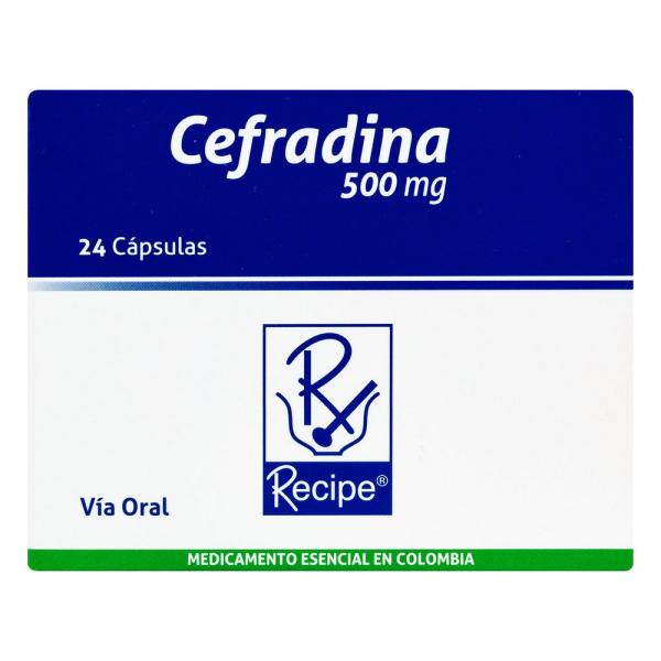 CEFRADINA 500 MG 24 CAPSULAS RC
