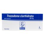 TRAZODONA 50 MG 50 TABLETAS RC