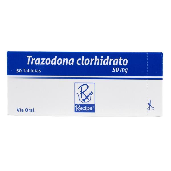 TRAZODONA 50 MG 50 TABLETAS RC