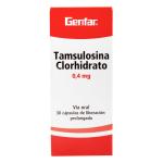 TAMSULOSINA 0.4 MG 30 CAPSULAS GF