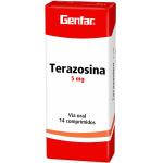 TERAZOSINA 5 MG 14 TABLETAS GF