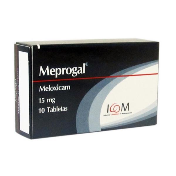 MEPROGAL 15 MG 10 TBS ICOM