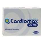 CARDIOMAX 20 MG 20 TBS(A)(3%+)(PAE)(PDB)