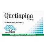 QUETIAPINA 25 MG 30 TBS PC (P)16793