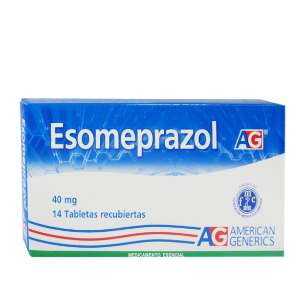 ESOMEPRAZOL 40 MG 14 TABLETAS AG