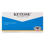 KETESSE 25 MG 20 COMPRIMIDOS (3%+)