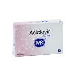 ACICLOVIR 800 MG 10 TABLETAS MK