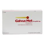 GALVUS MET 50/850MG 56 COMPR(A)(P)122332