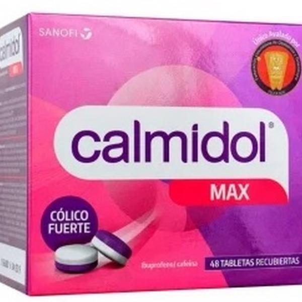 CALMIDOL MAX 48 GRAGEAS