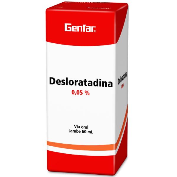 DESLORATADINA 0.05 MG JARABE 60 ML GF