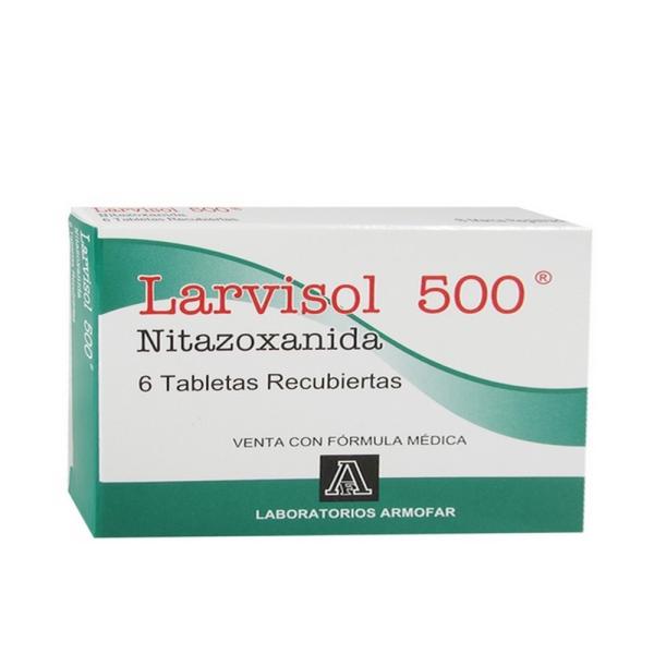 LARVISOL 500 MG 6 TABLETAS