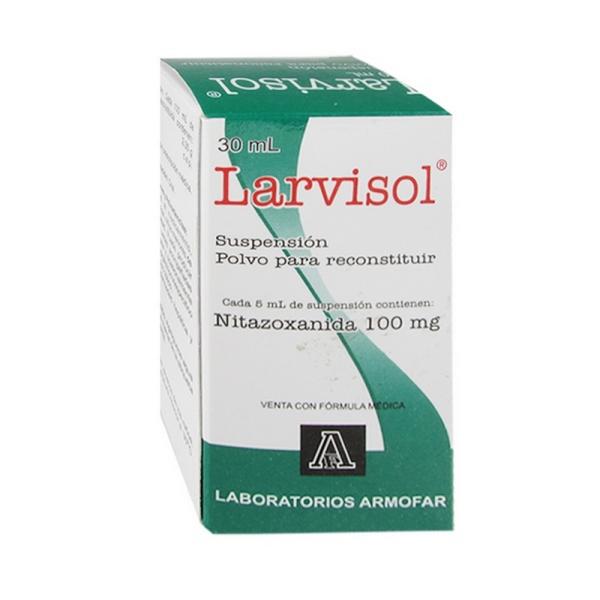 LARVISOL 100 MG SUSPENSION 30 ML
