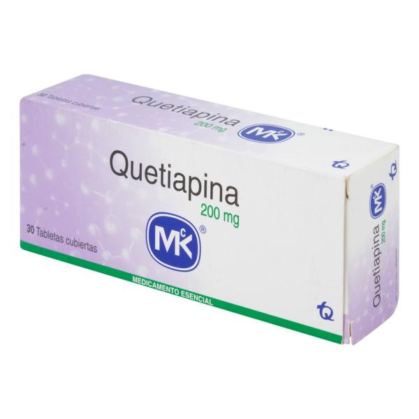 QUETIAPINA 200 30T.MK(P)100860(3%+)(PAE)