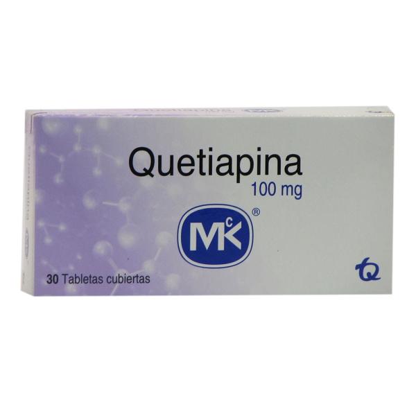 QUETIAPINA 100 MG 30 TBS MK(P)67170