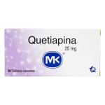 QUETIAPINA 25 MG 30 TBS MK (P)16793