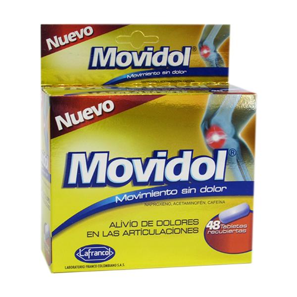 MOVIDOL 48 TABLETAS