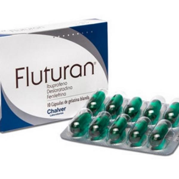 FLUTURAN 400 MG 10 CAPSULAS