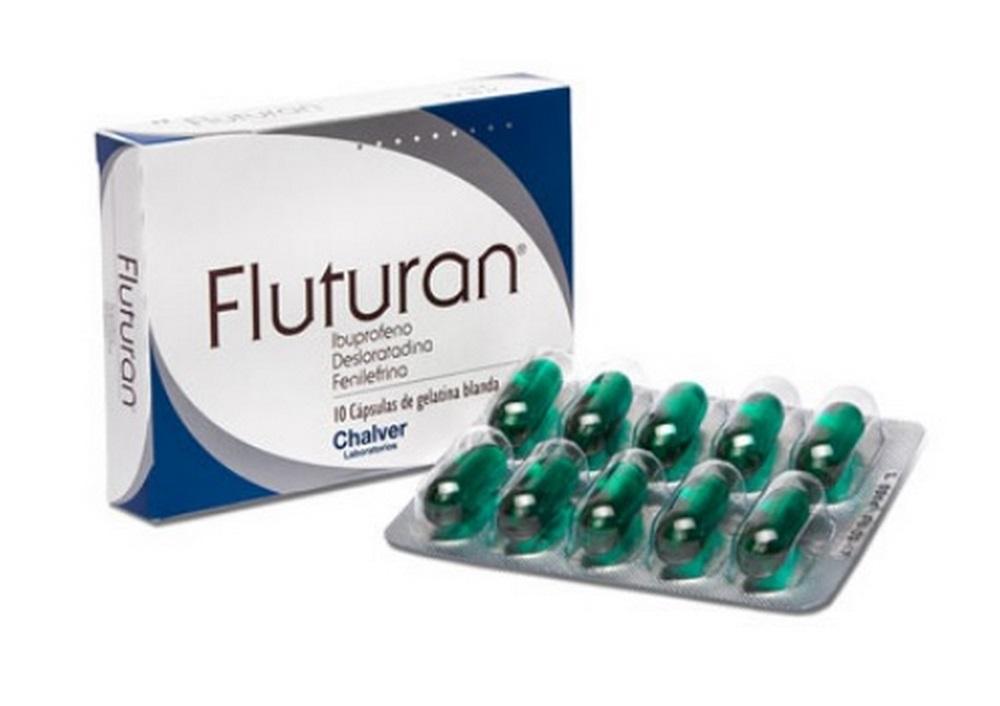FLUTURAN 400 MG 10 CAPSULAS