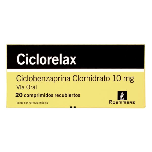 CICLORELAX 10 MG 20 COMPR. (3%+)(PAE)