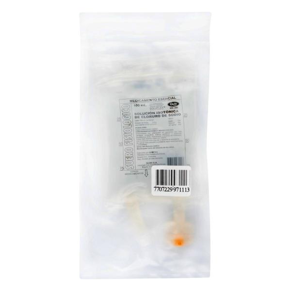SUERO FISIOLOGICO QUIBI BOLSA 100 ML