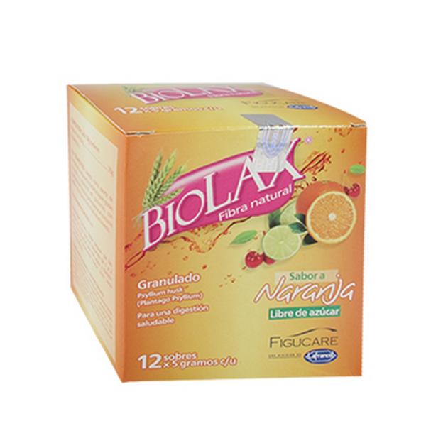 BIOLAX NARANJA 12 SBS