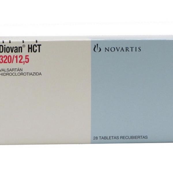 DIOVAN HCT 320/12.5 MG 28 TBS (PAE)