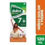 DOLEX JARABE NINOS 120 ML 7+