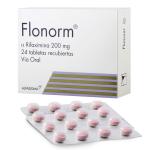 FLONORM 200 MG 24 TABLETAS