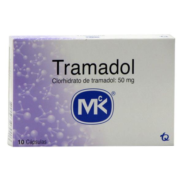 TRAMADOL 50 MG 10 CAPSULAS MK