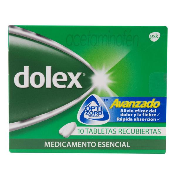 DOLEX AVANZADO 10 TABLETAS