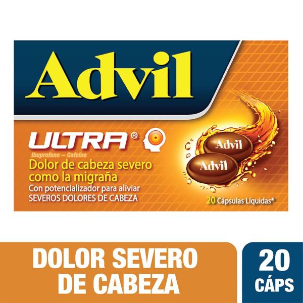 ADVIL ULTRA 20 CAPSULAS