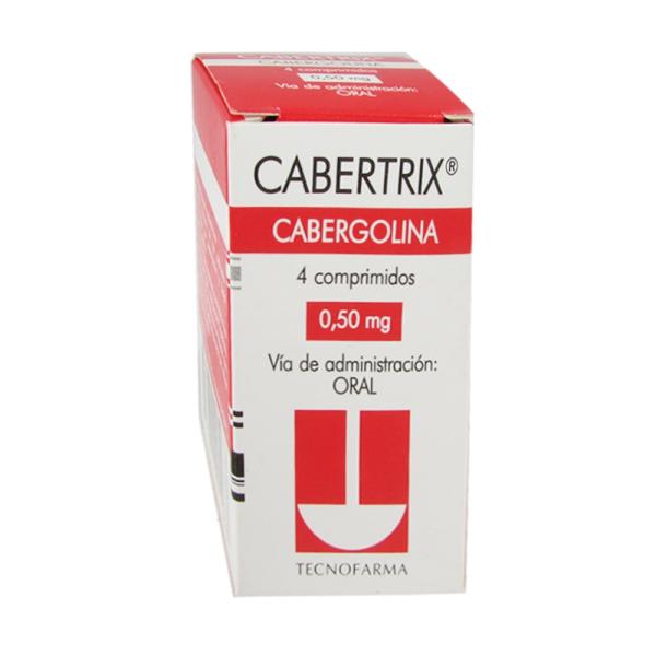 CABERTRIX 0.5 MG 4 TBS(P)37933(SC)