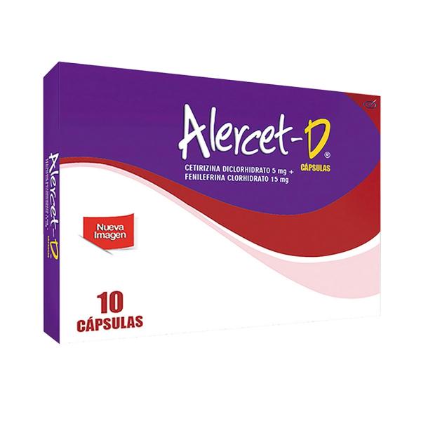 ALERCET D 10 CAPSULAS (3%+)(PAE)