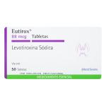EUTIROX 88 MCG 50 TBS (3%+)