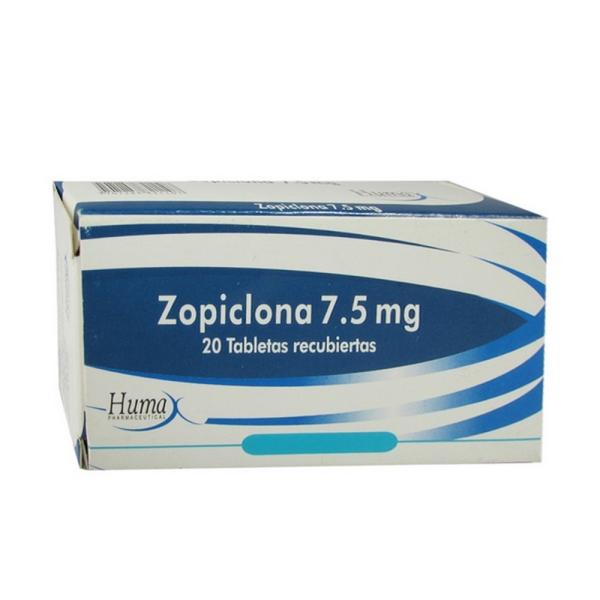 ZOPICLONA 7.5 MG 20 TABLETAS HP