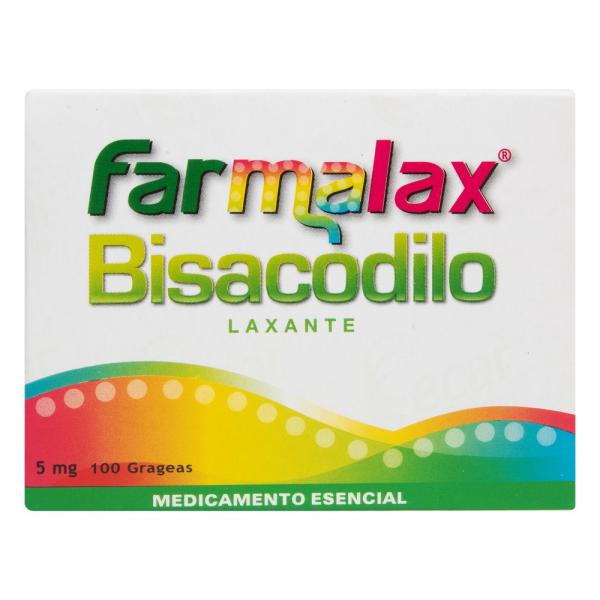 FARMALAX BISACODILO 5 MG 100 CAPSULAS