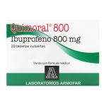 QUIMORAL 800 MG 20 TABLETAS