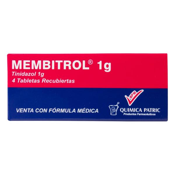 MEMBITROL 1 GRAMO 4 TABLETAS