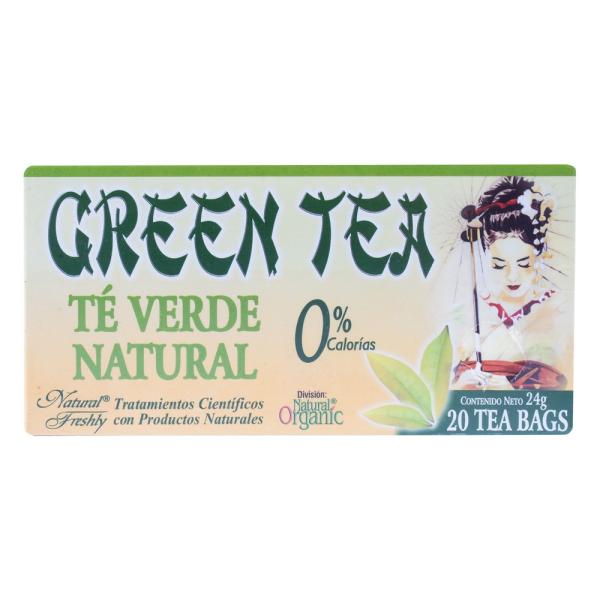 TE VERDE CHINO NATURAL 20 TIZANAS NF