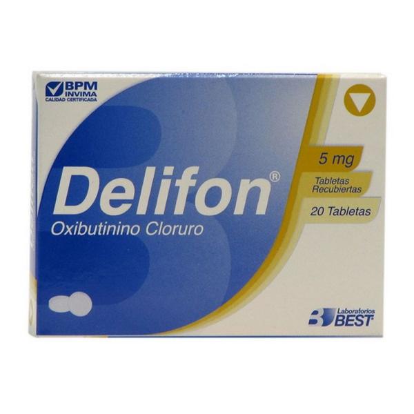 DELIFON 5 MILIGRAMOS 20 TABLETAS