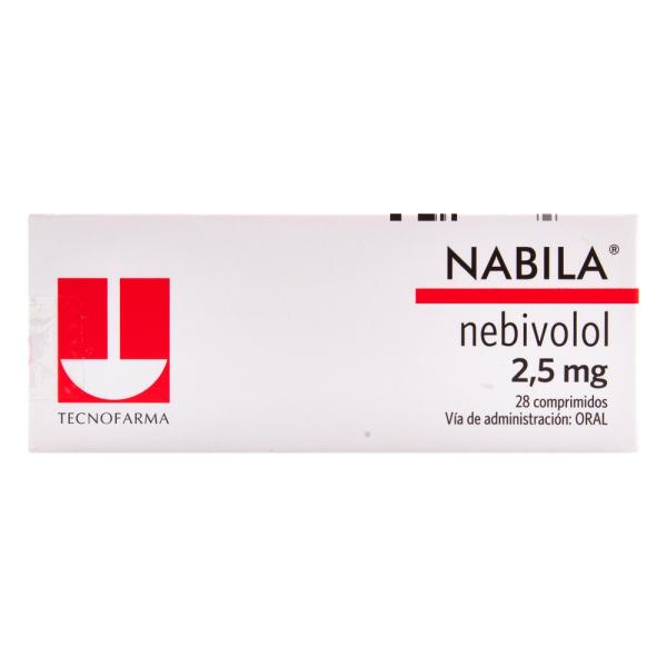 NABILA 2.5 MILIGRAMOS 28 COMPR.