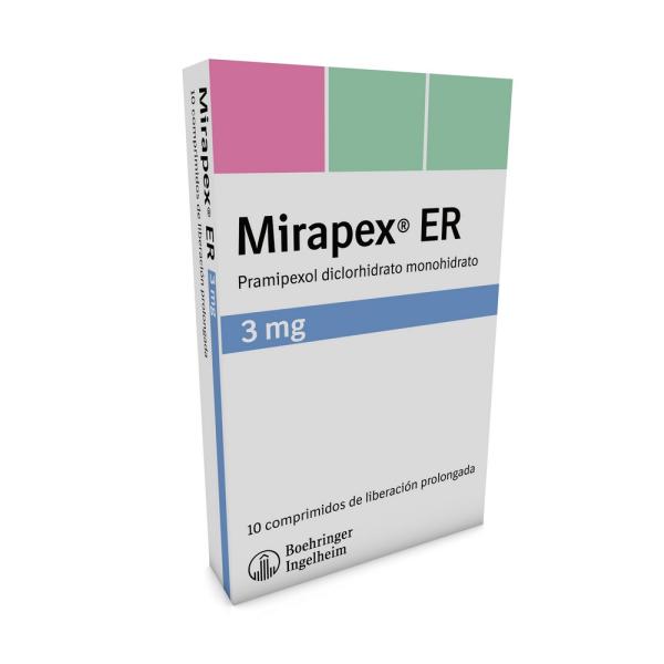 MIRAPEX ER 3 MG 10 TBS(A)(P)131325(SF)