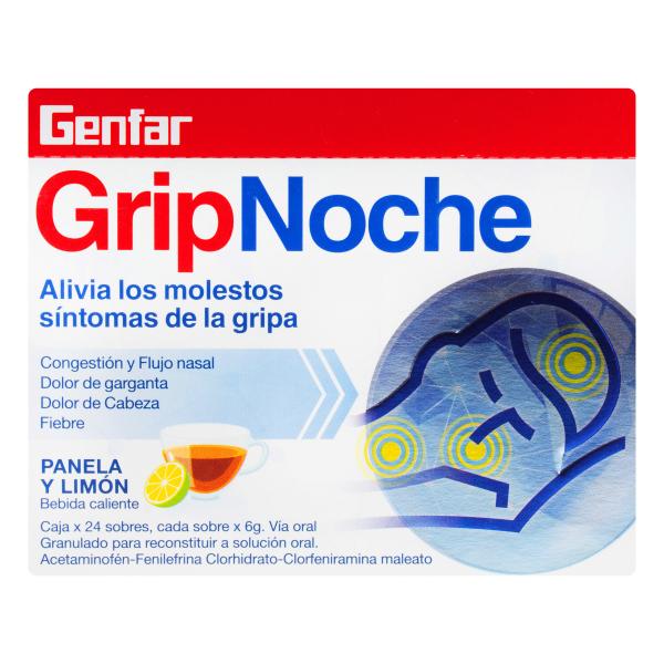 GENFARGRIP 24 SOBRES NOCHE GF