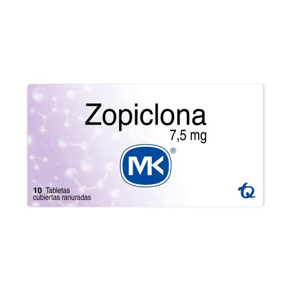 ZOPICLONA 7.5 MG 10 TABLETAS MK