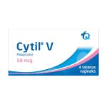 CYTIL V 50 MCG 4 TABLETAS