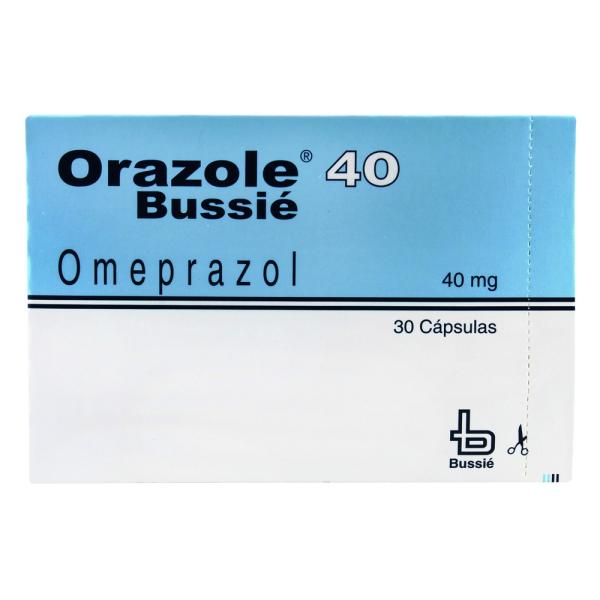 ORAZOLE 40 MG 30 CAPSULAS (A)(PAE)