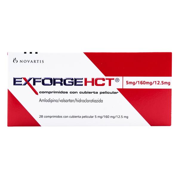 EXFORGE HCT 5/160/MG 28C(3%+(P)56986(SC)