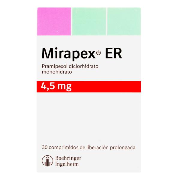 MIRAPEX ER 4.5 MG 30 TBS (P)590962(SF)